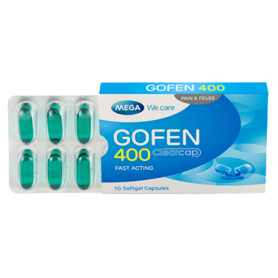Pain Relief, GOFEN 400MG CAPS 10'S