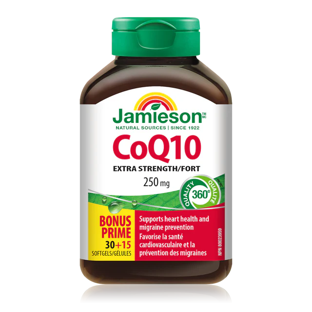 Vitamins & Supplements, JAMIESON CoQ10 250Mg