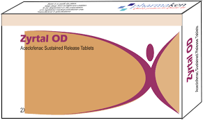 Pain Relief, ZYRTAL OD TABS