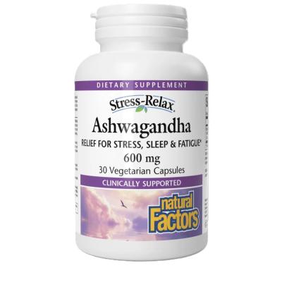 Vitamins & Supplements, Ashagwanda 600Mg Vcaps 30S
