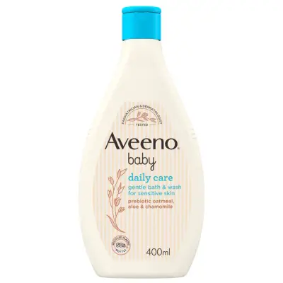Aveeno Baby Daily Care Hair & Body Wash For Sensitive Skin 400Ml