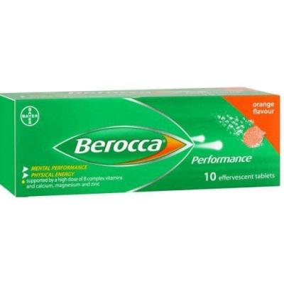 Vitamins & Supplements, Berocca Performance Orange Tabs 10'S