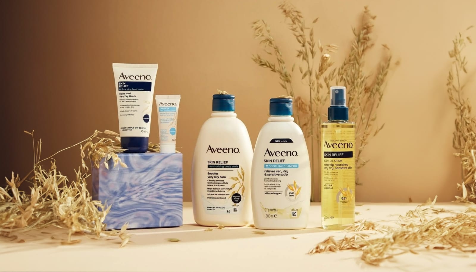 Gentle & Natural Aveeno Products for Sensitive Skin – Available Now on Sanante, Kenya's Premier Online Pharmacy!"
 Aveeno Daily Moisturizing Lotion, Baby Wash, and Oatmeal Soothing Bath are perfect for eczema-prone and dry skin. Infused with colloidal oatmeal, Aveeno keeps skin soft and irritation-free. Order today for fast delivery
