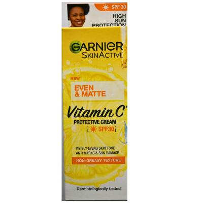 Garnier skinActive even & matte vitamin C protective cream SPF30 50ml
